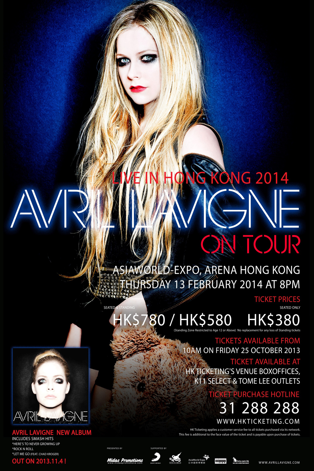 Avril Lavigne Live in Hong Kong 2014 Avril Lavigne 香港演唱會2014